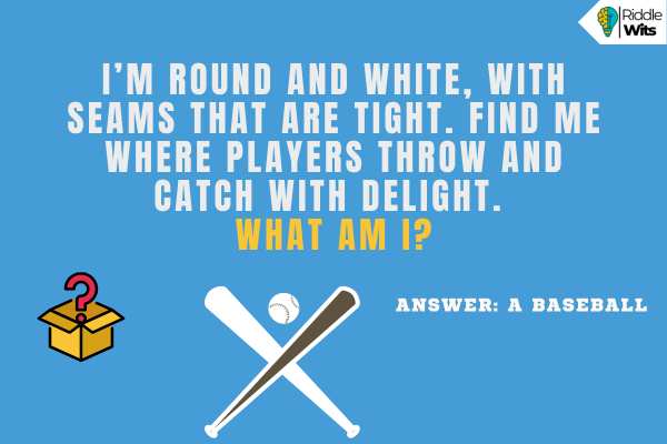 Baseball Riddles Scavenger Hunt Baseball Riddles Scavenger Hunt