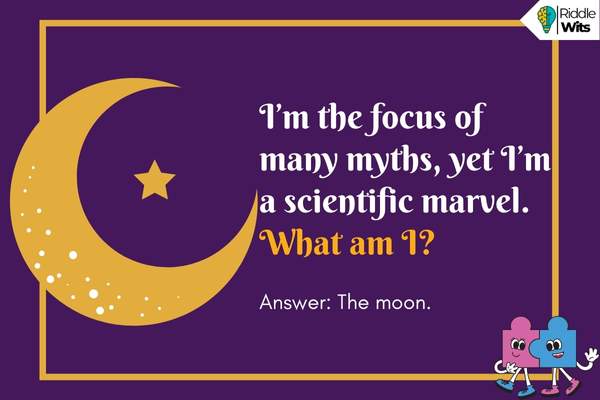 Hard Riddles About Moon Hard Riddles About Moon