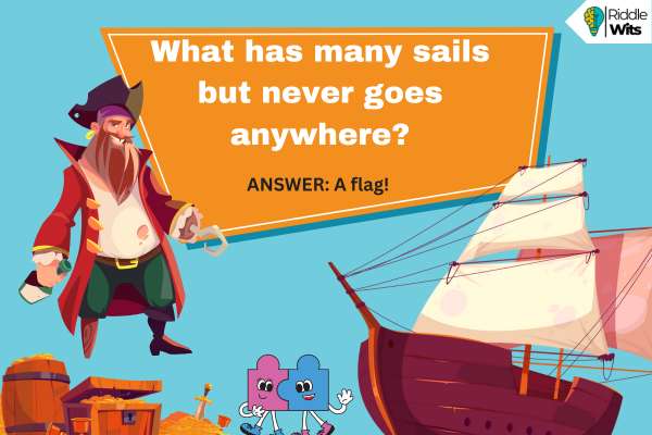 Hard Riddles About Pirates Hard Riddles About Pirates