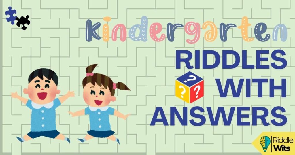 kindergarten riddles