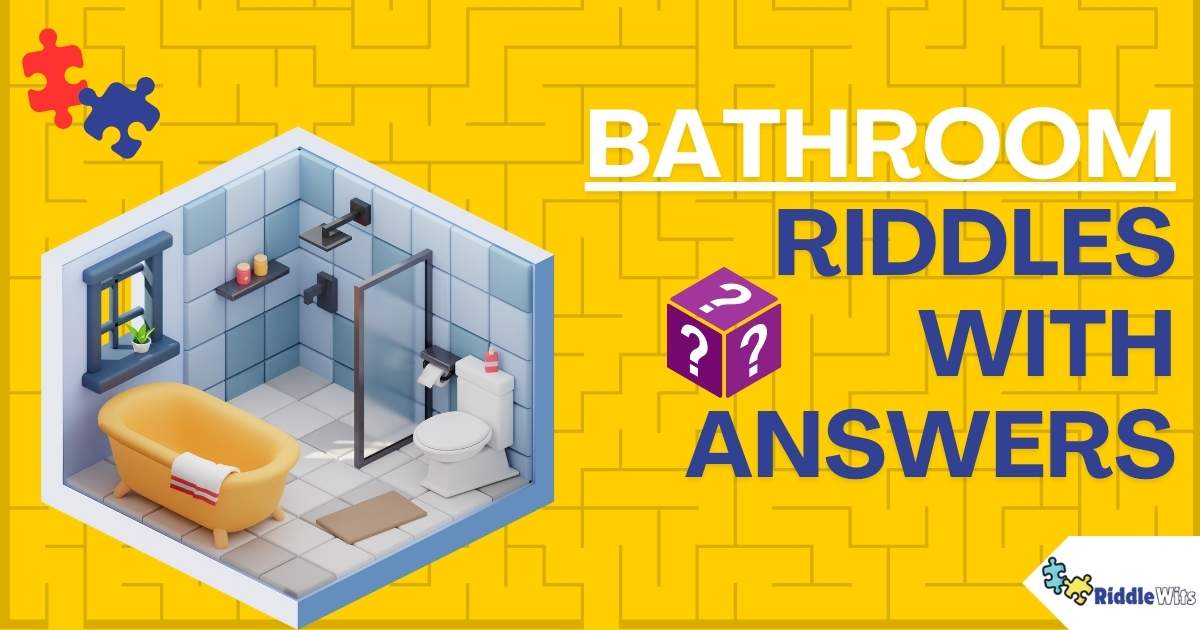 bathroom riddles
