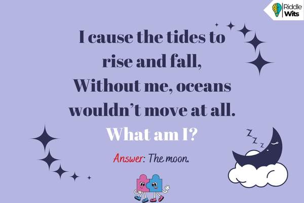 Science Riddles About Moon Science Riddles About Moon