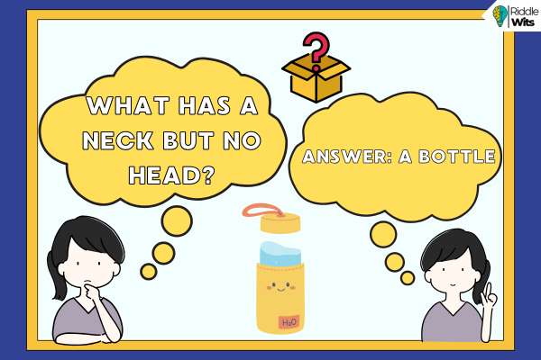 What has a Neck but No Head Riddle Answer What has a Neck but No Head Riddle Answer