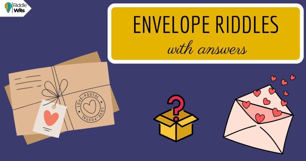 envelope riddles with answers