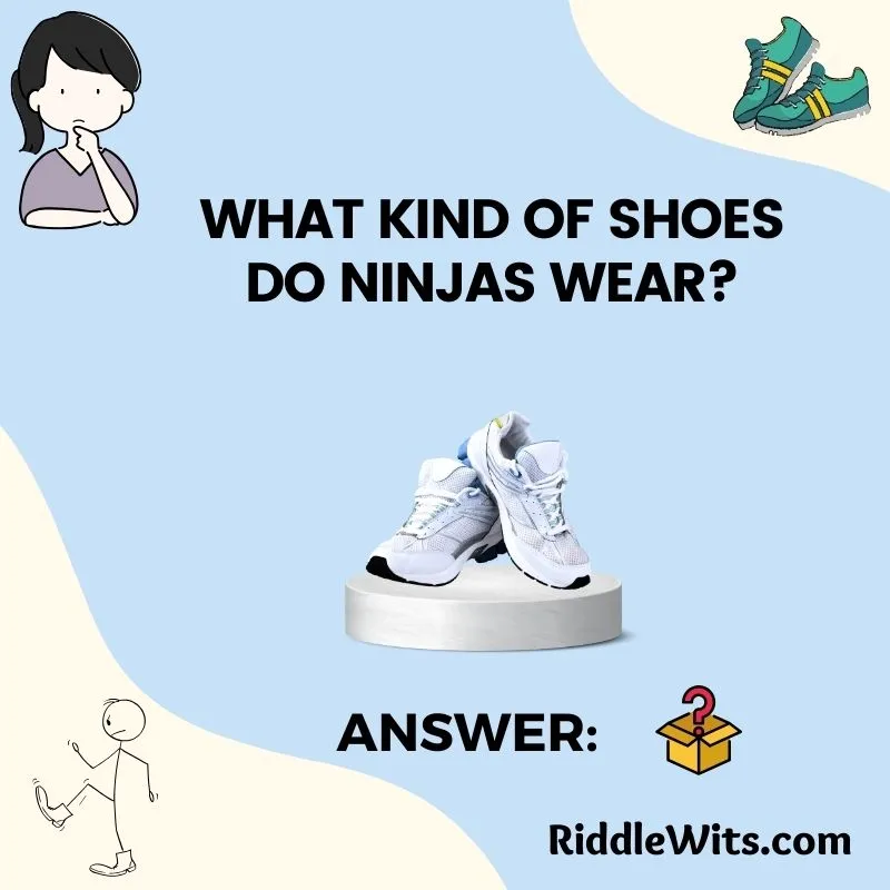 funny riddles about shoes