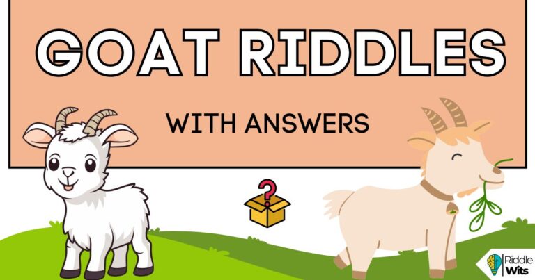 goat riddles with answers