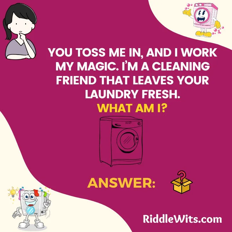 hard washing machine riddles