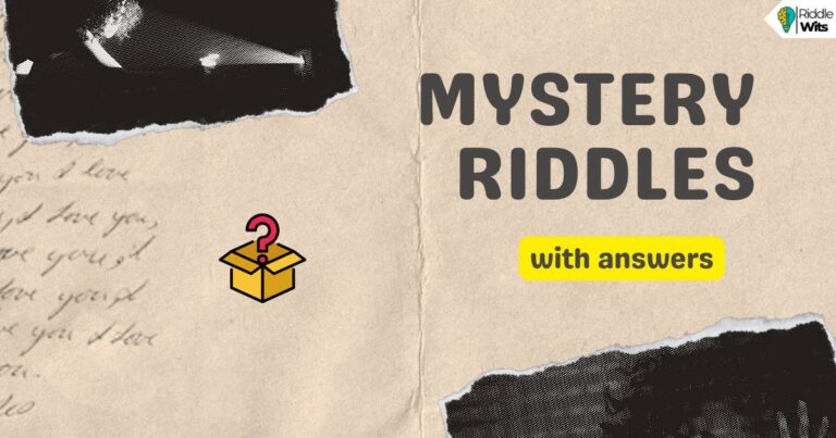 mystery riddles with answers