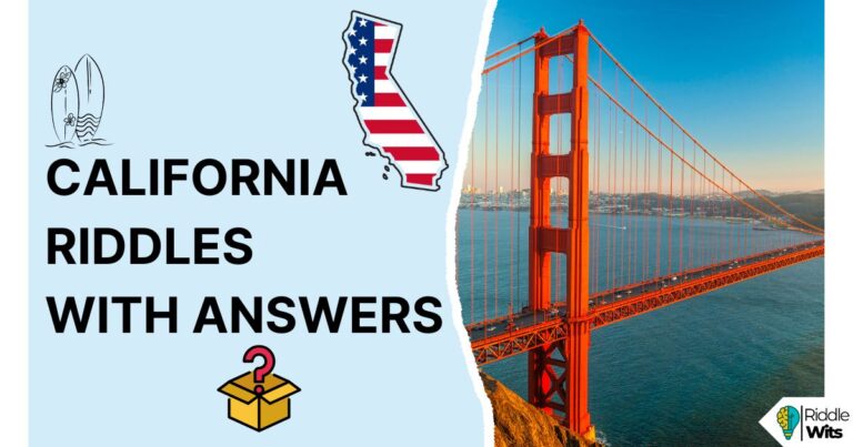 riddles about california with answers