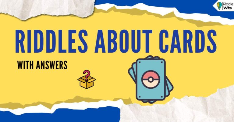riddles about cards with answers