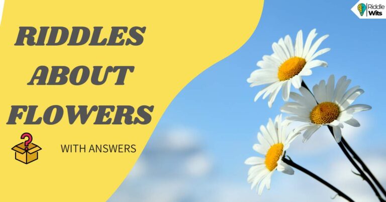 riddles about flowers with answers