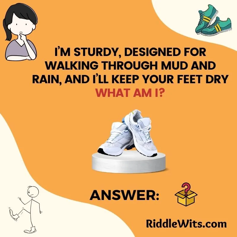 shoe riddles for adults