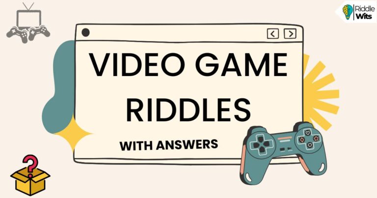 video game riddles with answers