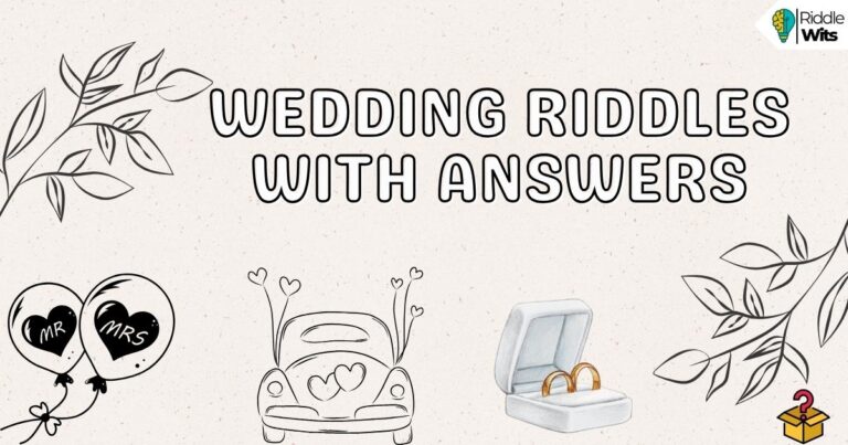 wedding riddles with answers