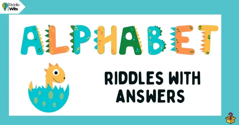 alphabet riddles with answers