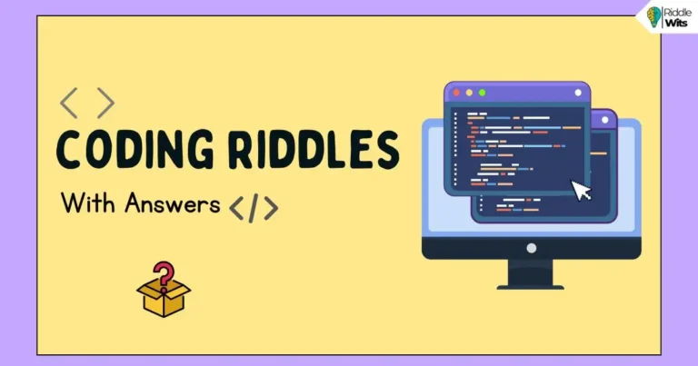 coding riddles with answers