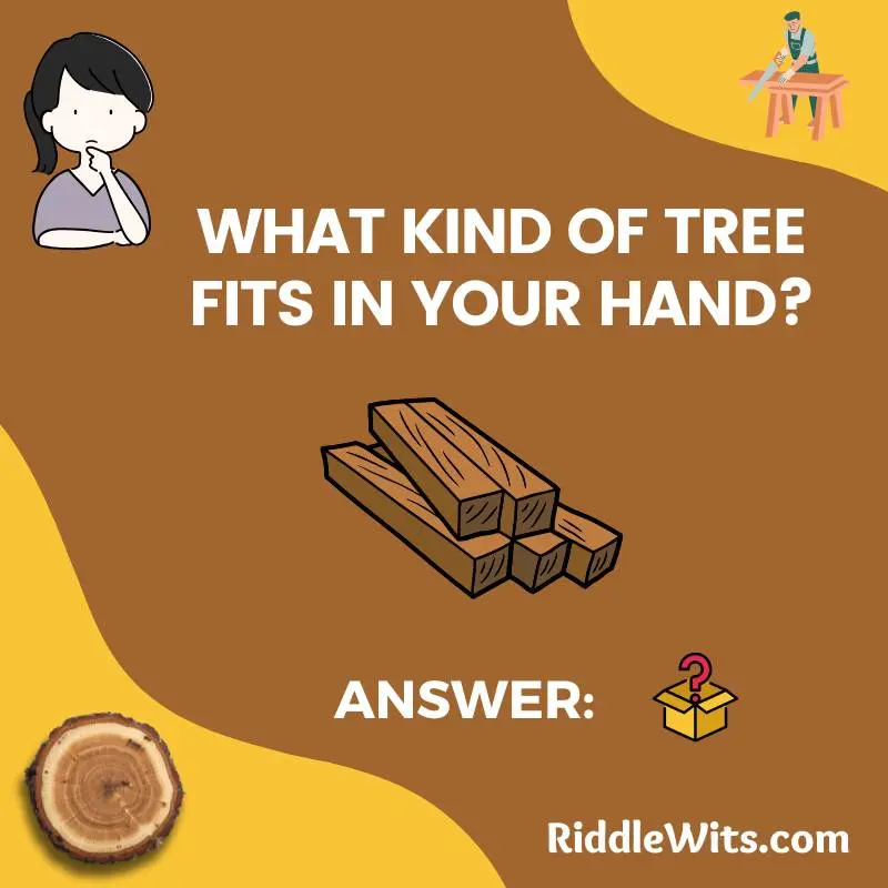 funny riddles about wood
