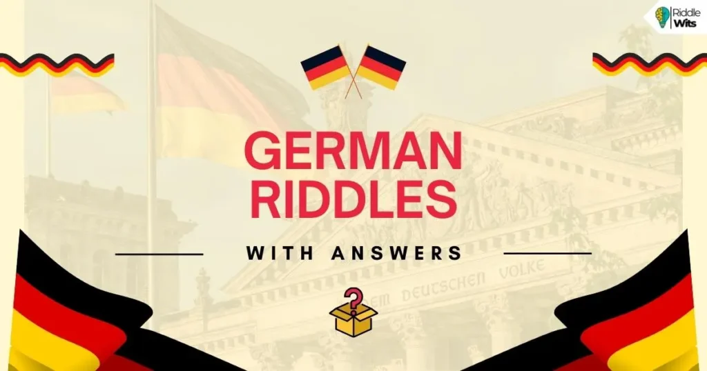 german riddles with answers