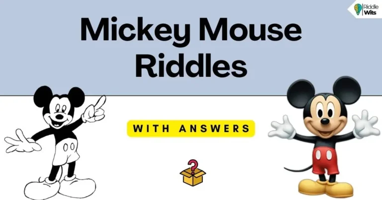 mickey mouse riddles with answers