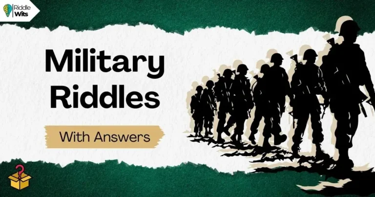 military riddles with answers