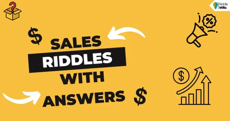 sales riddles with answers