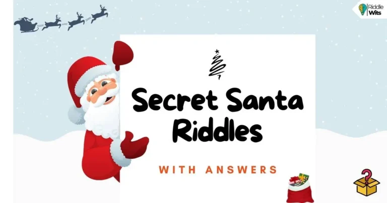 secret santa riddles with answers