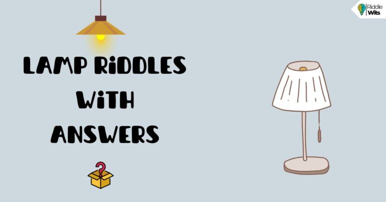 lamp riddles with answers