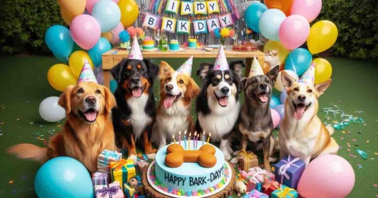 dog birthday puns