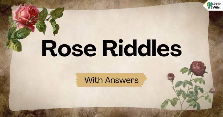 rose riddles with answers