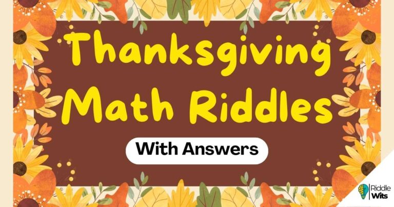 thanksgiving math riddles with answers